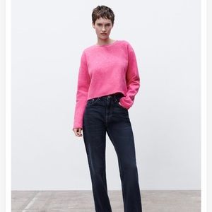 Zara pink sweater